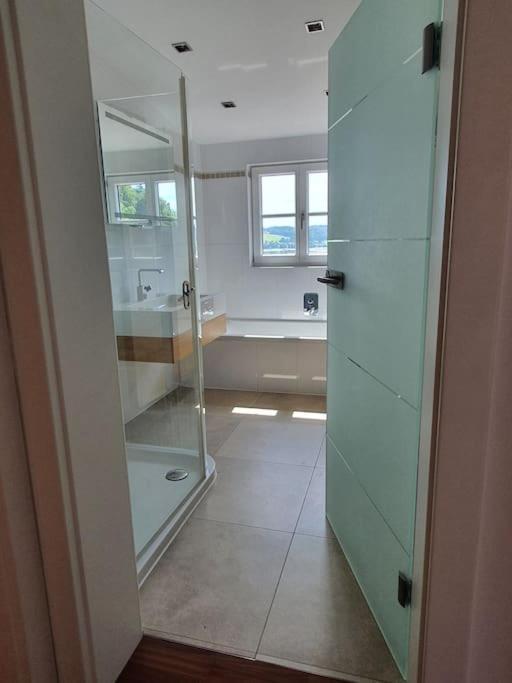 Moderne Ferienwohnung Urlaub Am See Mattsee Salzburg Salzburger Seenland Trumer Seenland Extérieur photo
